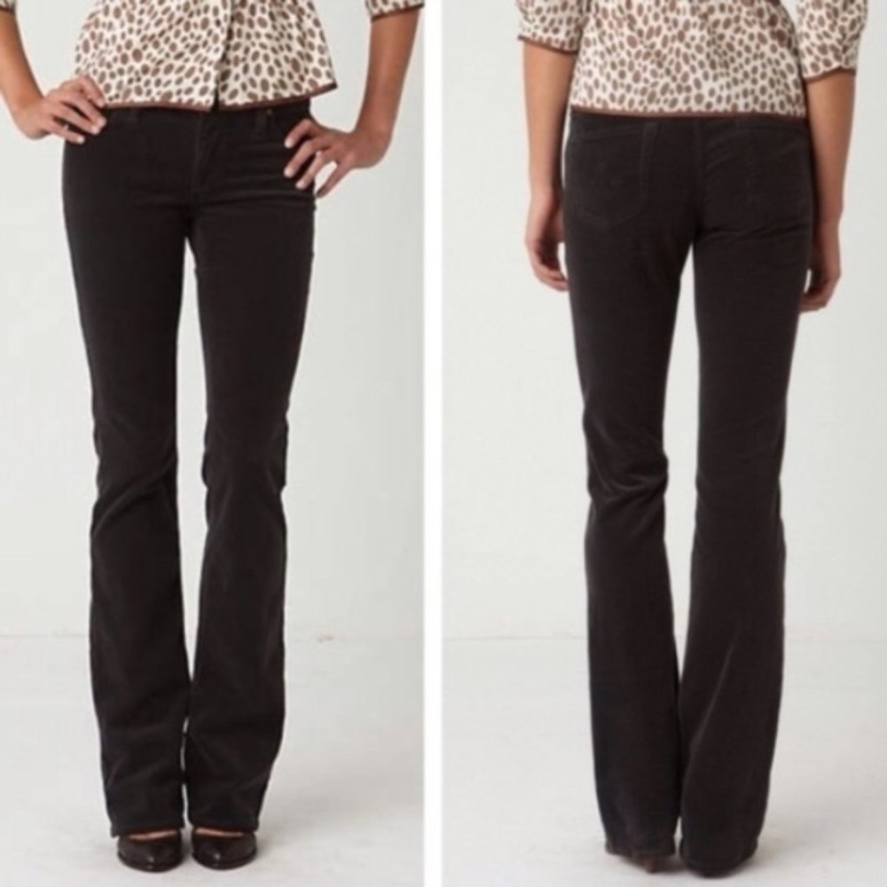AG Adriano Goldschmied Angel Brown Corduroy Flare